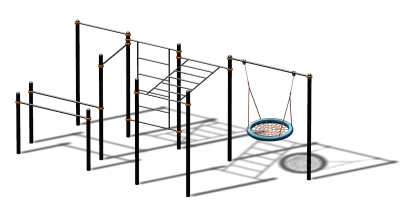 Спортивный комплекс воркаут ВС-105 в Кабардино-Балкарской Республике