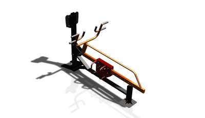 Силовой уличный тренажер  "Гребная тяга"  УТ414 в Кабардино-Балкарской Республике