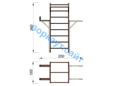 Детский спортивный комплекс 3 в 1 ДСК 3103 в Кабардино-Балкарской Республике