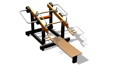 Силовой уличный тренажер  "Жим от груди"  УТ422 в Кабардино-Балкарской Республике