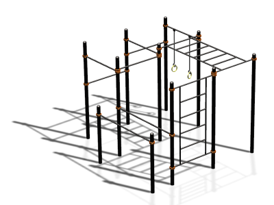 Спортивный комплекс воркаут ВС-139 в Кабардино-Балкарской Республике