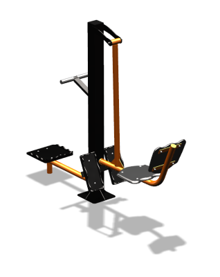 Уличный тренажер "Жим ногами Твистер" УТ305 в Кабардино-Балкарской Республике