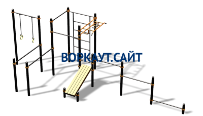 Спортивный комплекс воркаут ВС-95 в Кабардино-Балкарской Республике