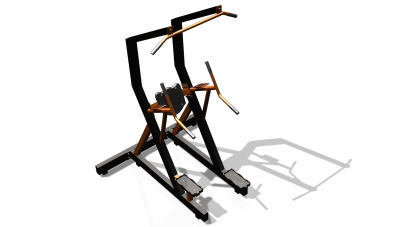 Силовой уличный тренажер  "Комбинированный станок"  УТ416 в Кабардино-Балкарской Республике