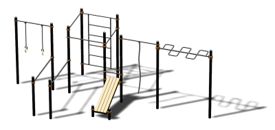 Спортивный комплекс воркаут ВС-85 в Кабардино-Балкарской Республике