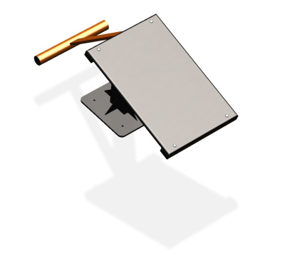 Уличный тренажер "Скамья для пресса" УТ 121 в Кабардино-Балкарской Республике