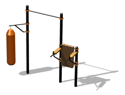 Спортивный комплекс воркаут ВС-148 в Кабардино-Балкарской Республике