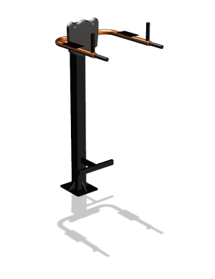 Уличный тренажер «Брусья-пресс» УТ 109 в Кабардино-Балкарской Республике