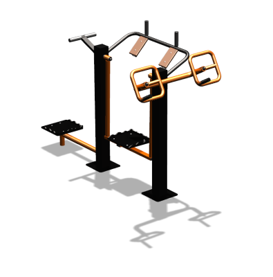 Уличный тренажер "Штурвал Пресс Супертвистер" УТ301 в Кабардино-Балкарской Республике