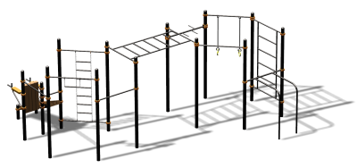 Спортивный комплекс воркаут ВС-86 в Кабардино-Балкарской Республике Спортивный комплекс воркаут ВС-86 в Кабардино-Балкарской Республике
