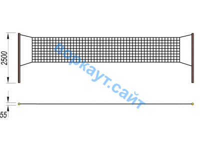 Волейбольные стойки СИО 3515 в Кабардино-Балкарской Республике