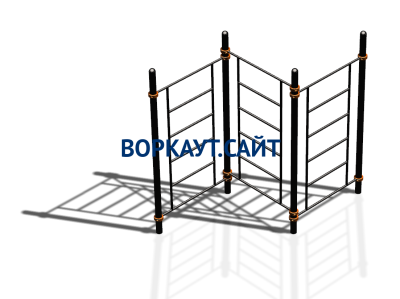 Спортивный комплекс воркаут ВС-80 в Кабардино-Балкарской Республике