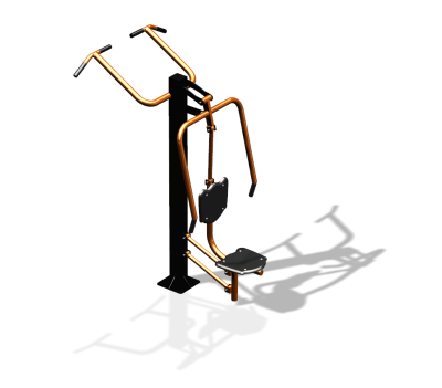 Уличный тренажер "Жим от груди Турник" УТ341 в Кабардино-Балкарской Республике