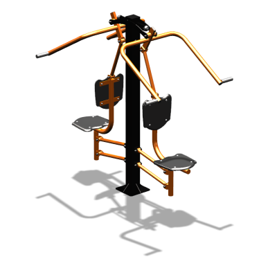 Уличный тренажер  "Верхняя тяга двойная"  УТ207 в Кабардино-Балкарской Республике