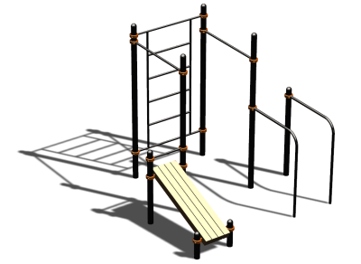 Спортивный комплекс воркаут ВС-123 в Кабардино-Балкарской Республике