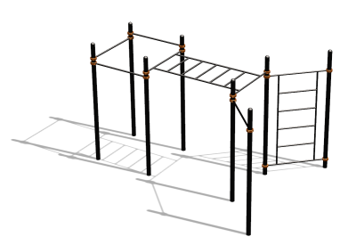 Спортивный комплекс воркаут ВС-117 в Кабардино-Балкарской Республике Спортивный комплекс воркаут ВС-117 в Кабардино-Балкарской Республике